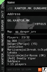 .:: KANTER.MK GUNGAME SERVER 24/7 [GG] ::.